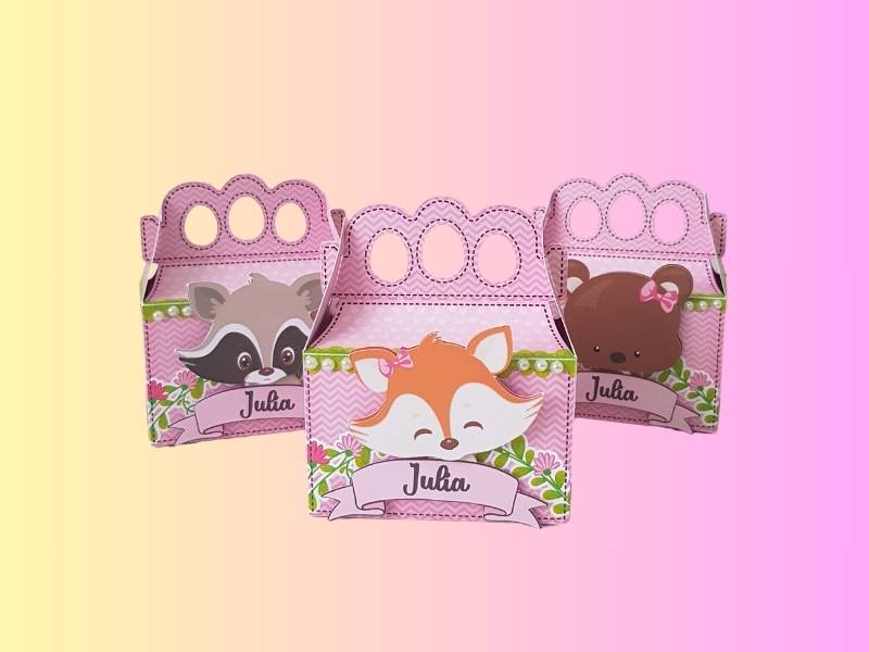 Caixa Presente Bosque Encantado