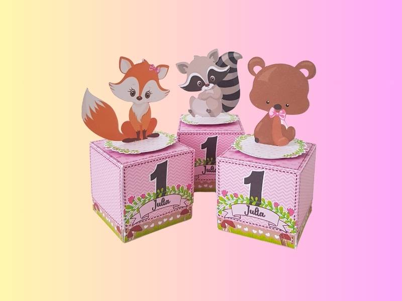 Caixa Personagem Bosque Encantado