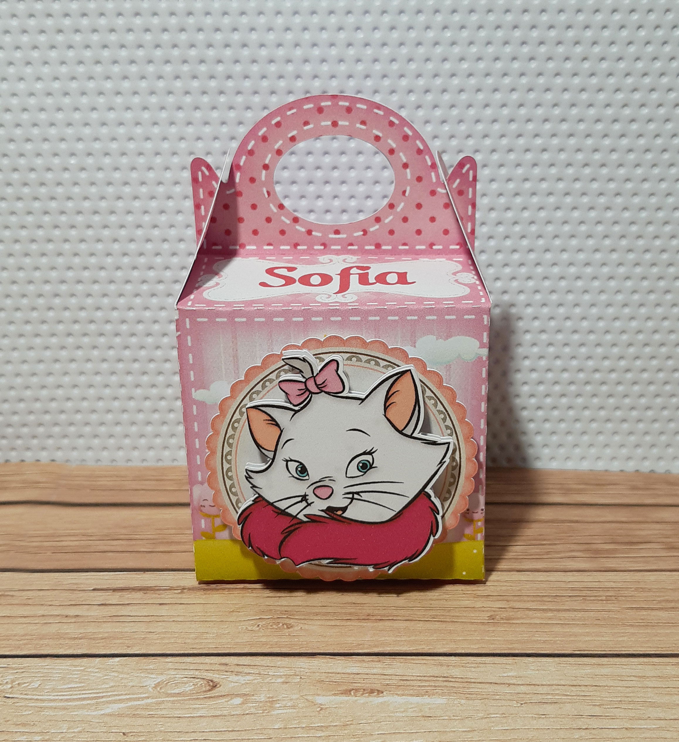 Maleta Alça Redonda Gata Marie