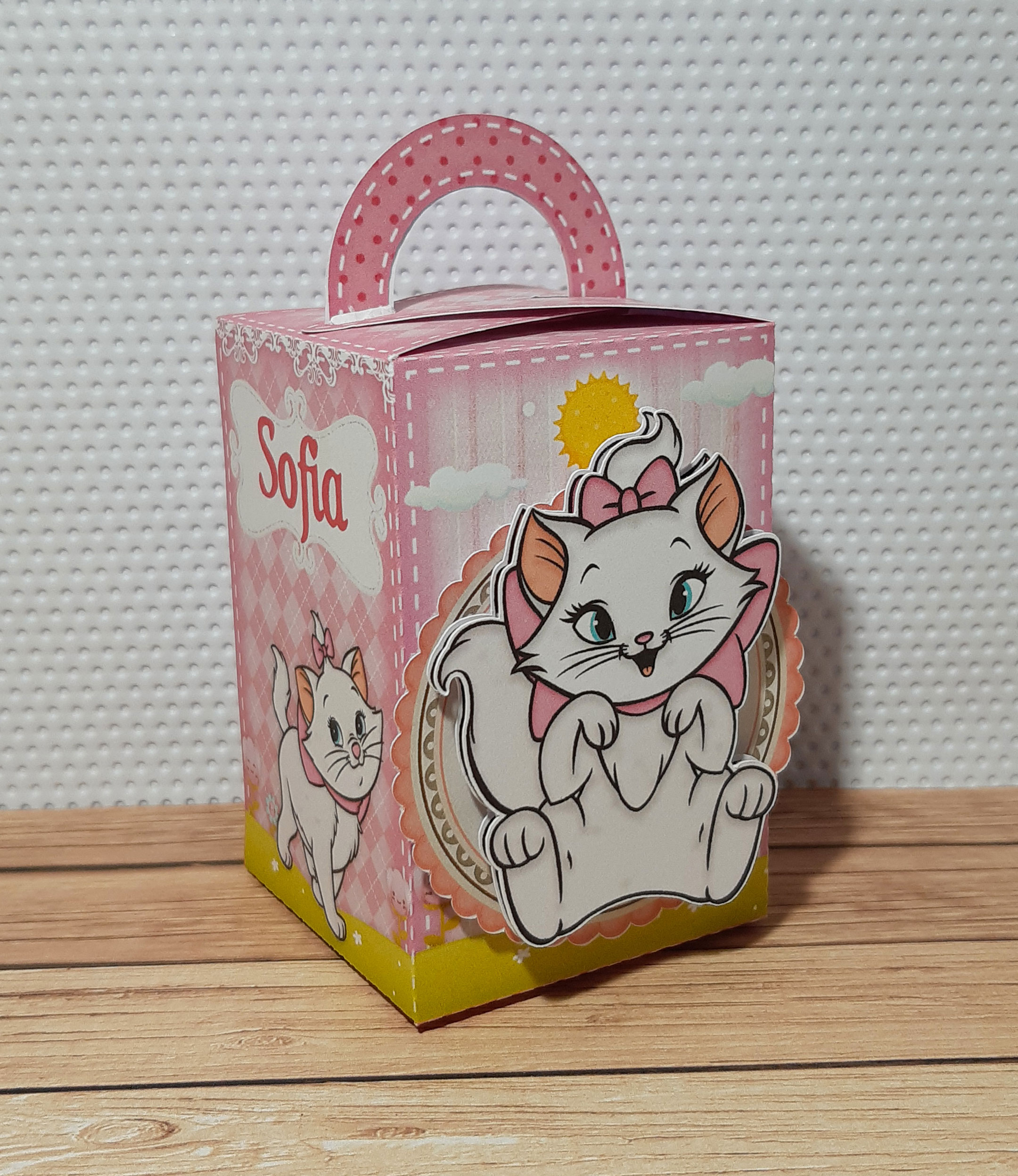 Cx Quadrada Alça Gata Marie