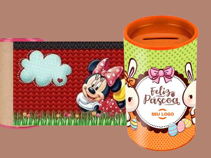 Adesivo cofrinho 20 unidades