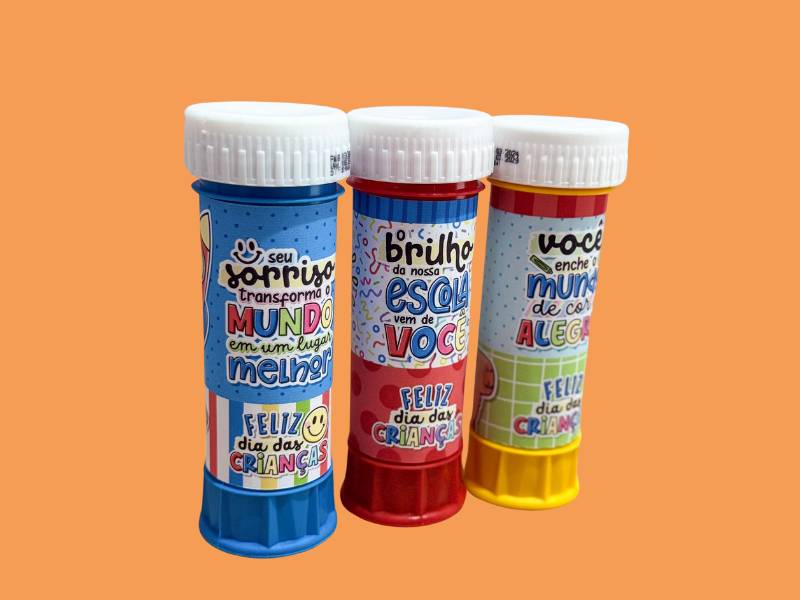 Adesivo Bolha de Sabão