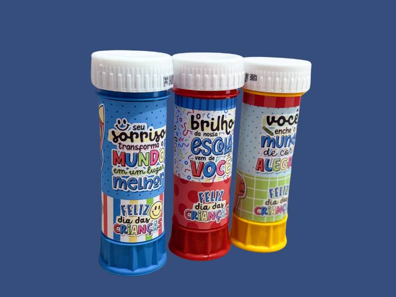 Adesivo Bolha de Sabão 20 Unidades