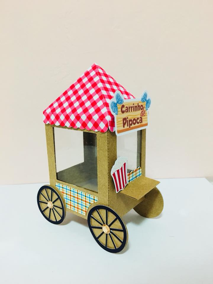 Casinha de pipoca Festa Junina